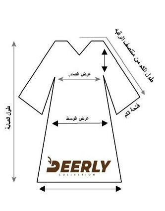 صورة توضيحية للقياسات